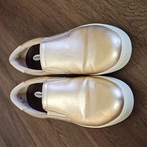 Dr. Scholl's rose gold slip-on shoes size 7.5